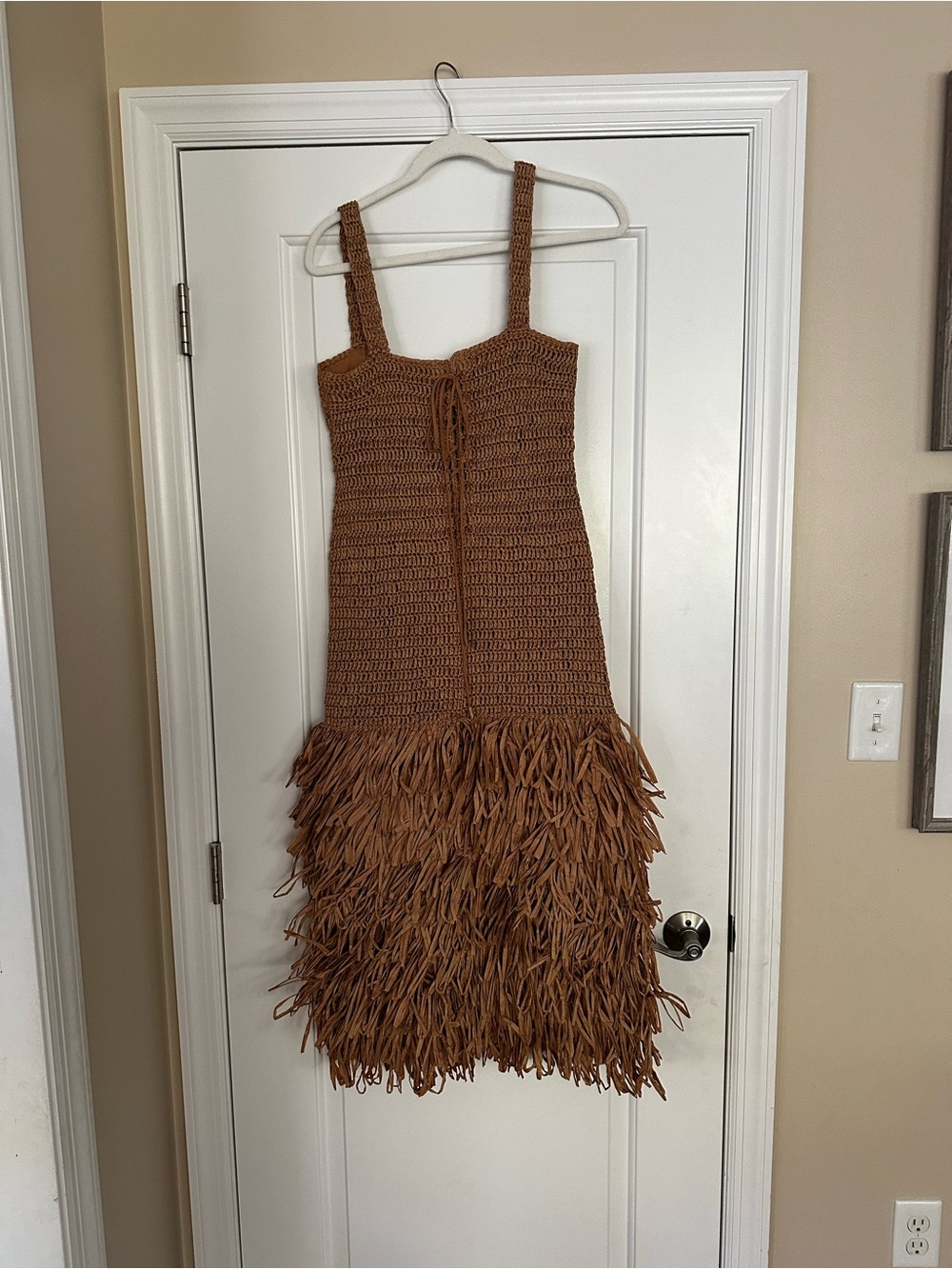 Farm Rio Ratfia Midi Dress - Picture 4 of 5